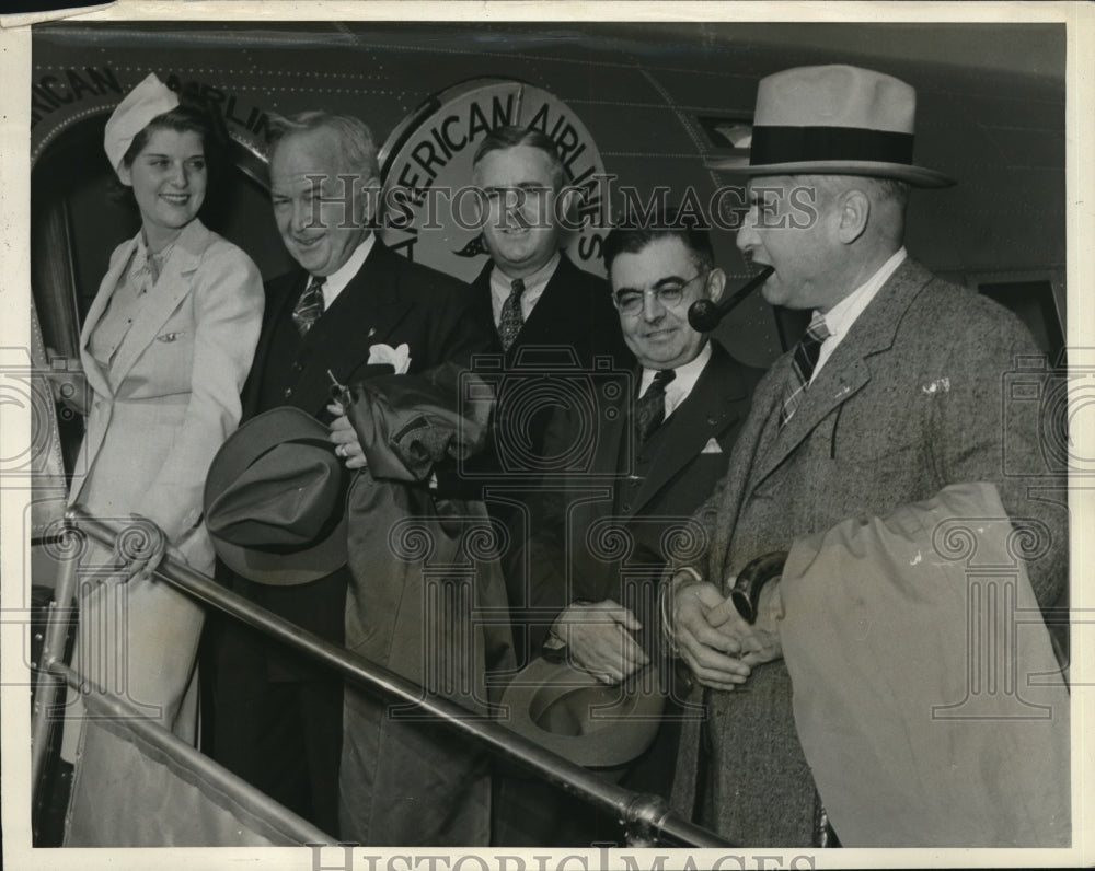 1938 Press Photo Legionnaires From Afar - ned38147