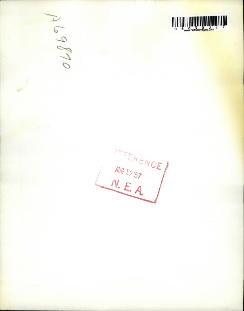 1957 Press Photo Heavy rain flooded Midway airport in Chicago