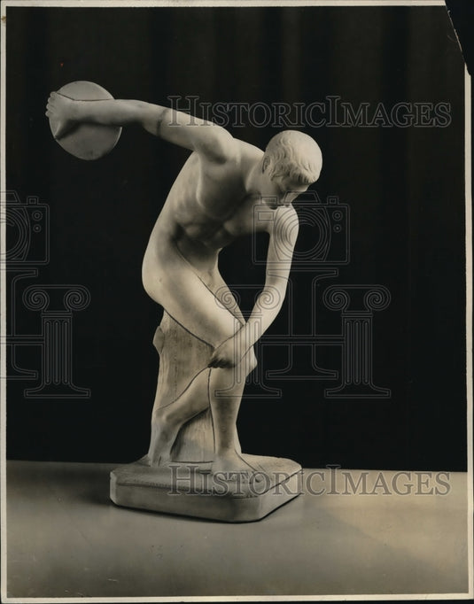 1932 Press Photo Discobulus