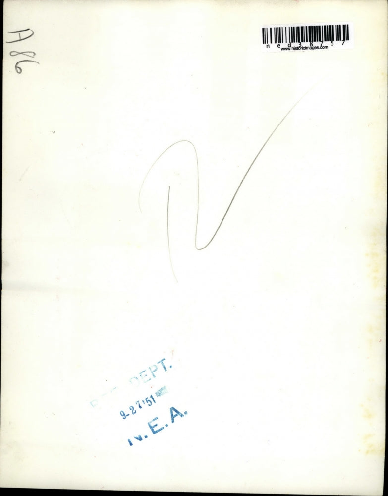 1951 Press Photo Edward Sequeira & Glory Glover Examine Japanese Flag