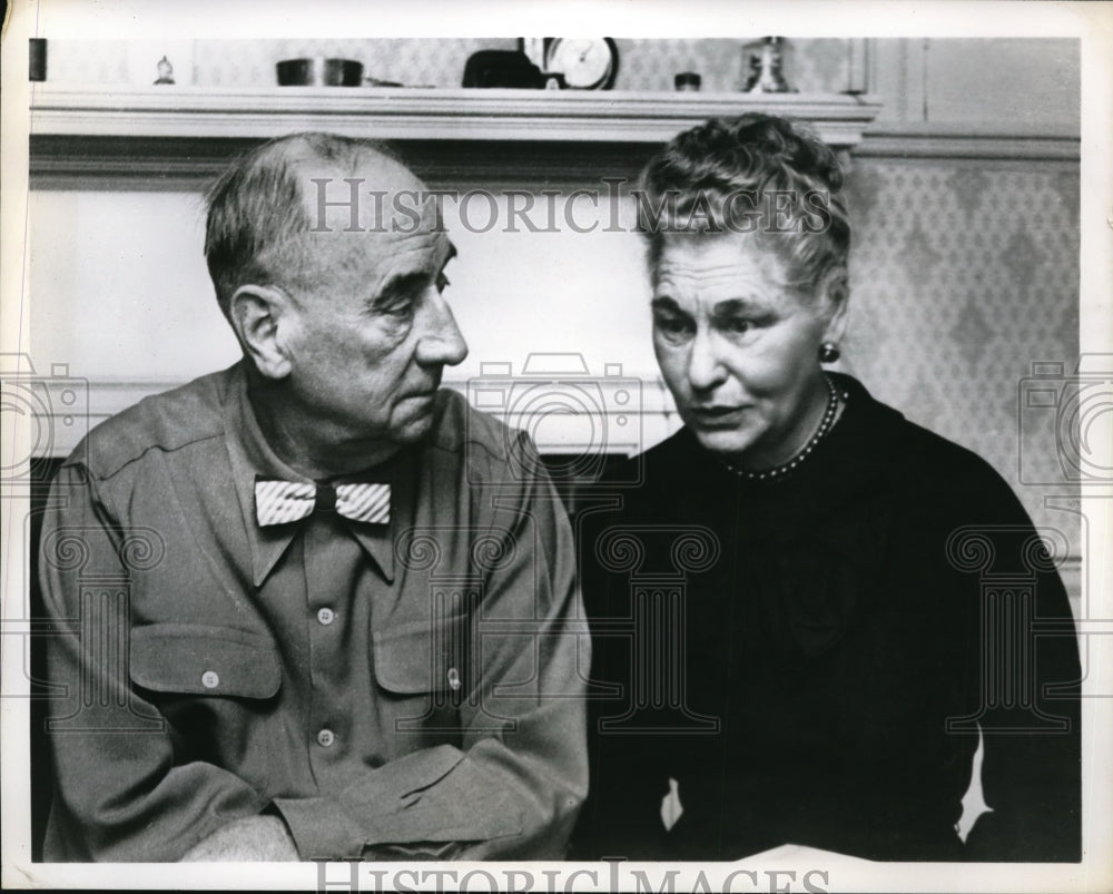 1956 Press Photo Joseph N Welch one of the country's best known Trial Lawyers,