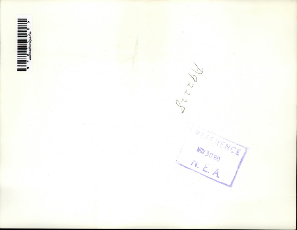 1960 Press Photo Nathaniel Welbeck Forced Out of Congo After Embassy Battle