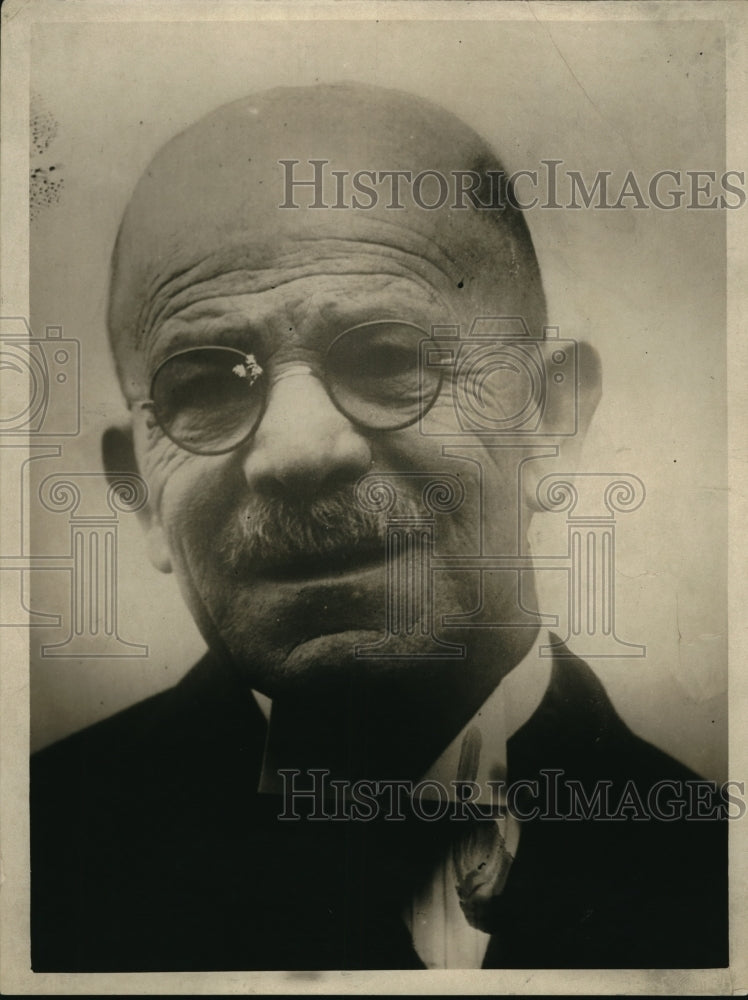 1935 Press Photo Dr. Ephraim Weiss, Optometrist of Berkley California
