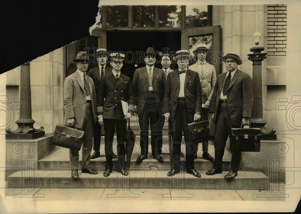 1922 Press Photo Members of the Interdepartment Advisory Committee