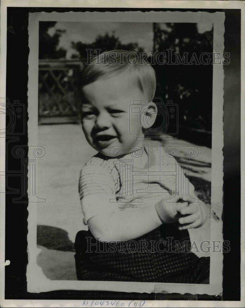 1958 Press Photo John Baker Junior