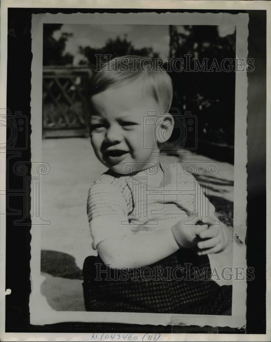 1958 Press Photo John Baker Junior