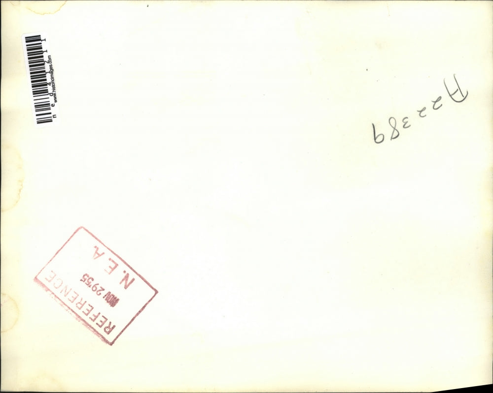 1955 Press Photo Ewart Harris & Sen. Joseph O'Mahoney on Dupont's Investigation