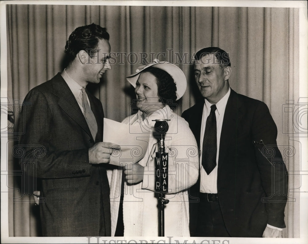 1937 Press Photo Henrietta Koscianski the young lady who aided in capture of