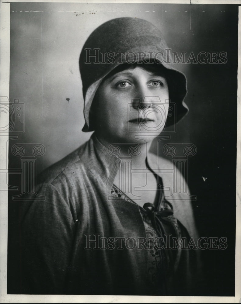 1929 Press Photo Mrs. Herbert D. Stahl