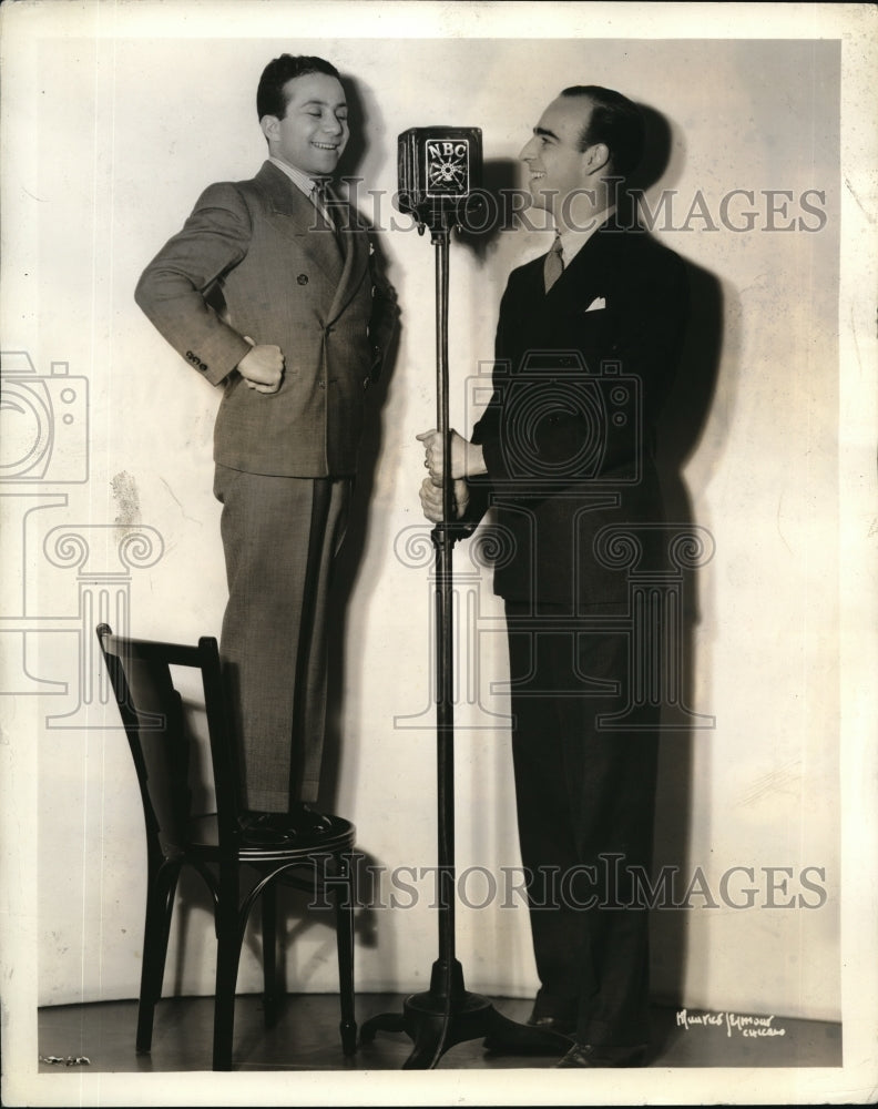 1933 Press Photo Jackie (Half-print) Heller & Norman (Stretch) Cordon