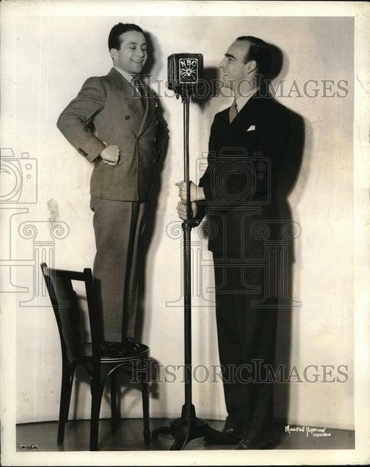 1933 Press Photo Jackie (Half-print) Heller & Norman (Stretch) Cordon