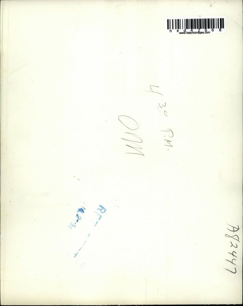 1951 Press Photo C. Edward Rowe refers to a newspaper story to defend his record