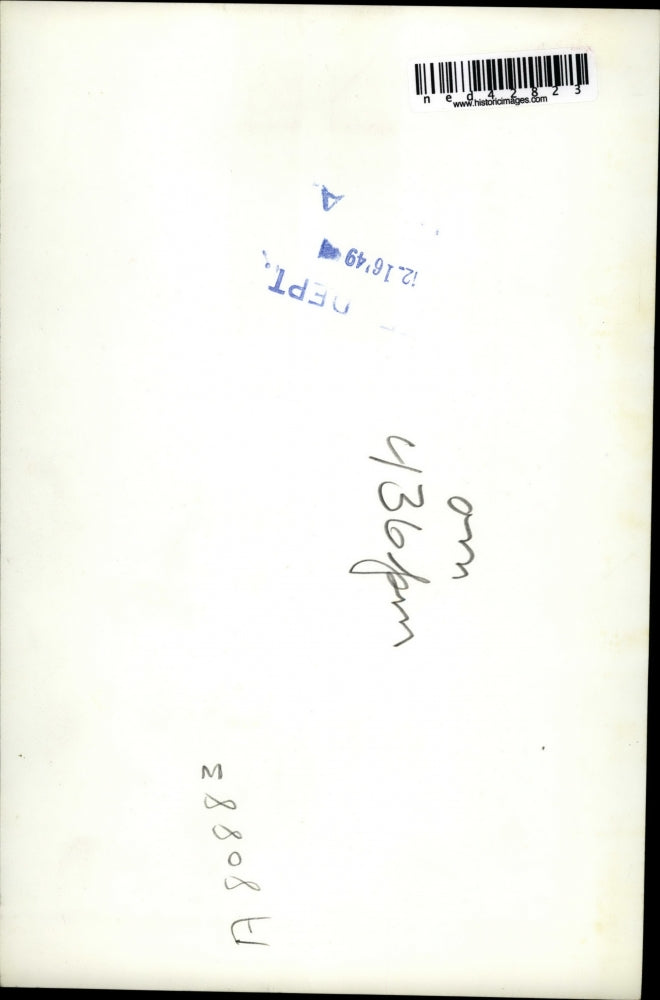 1949 Press Photo Milton Leen Arnold, 33 year old ex GI, who beat 6 vicious