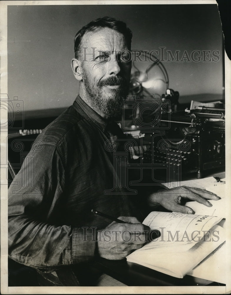 1930 Press Photo Wilfred Stevens Capable of Speaking 28 Languages