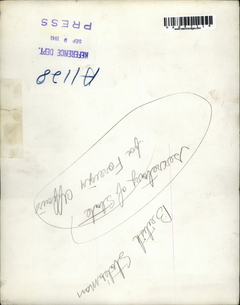 1941 Press Photo British Statesman