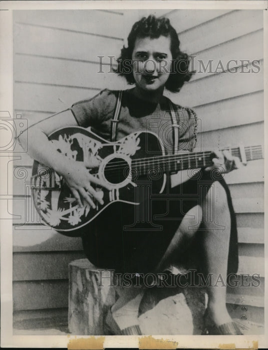 1940 Press Photo Mabel Tessier, one of the victims a Canadian Mail plane