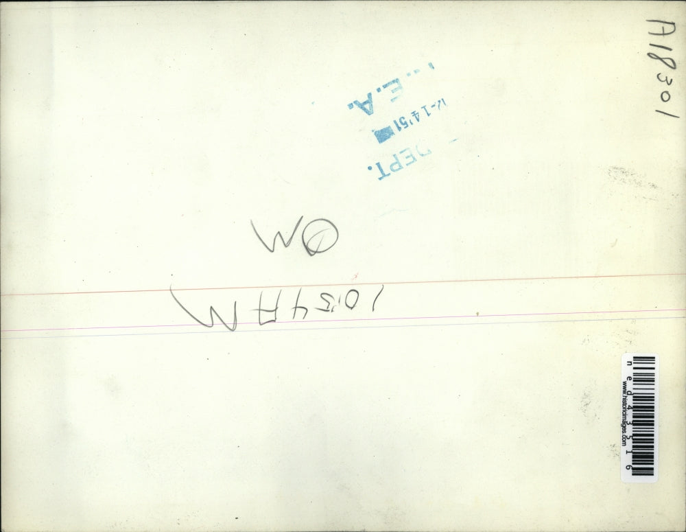 1951 Press Photo Policeman put body Dominic Di Liberte, 21, on stretcher after