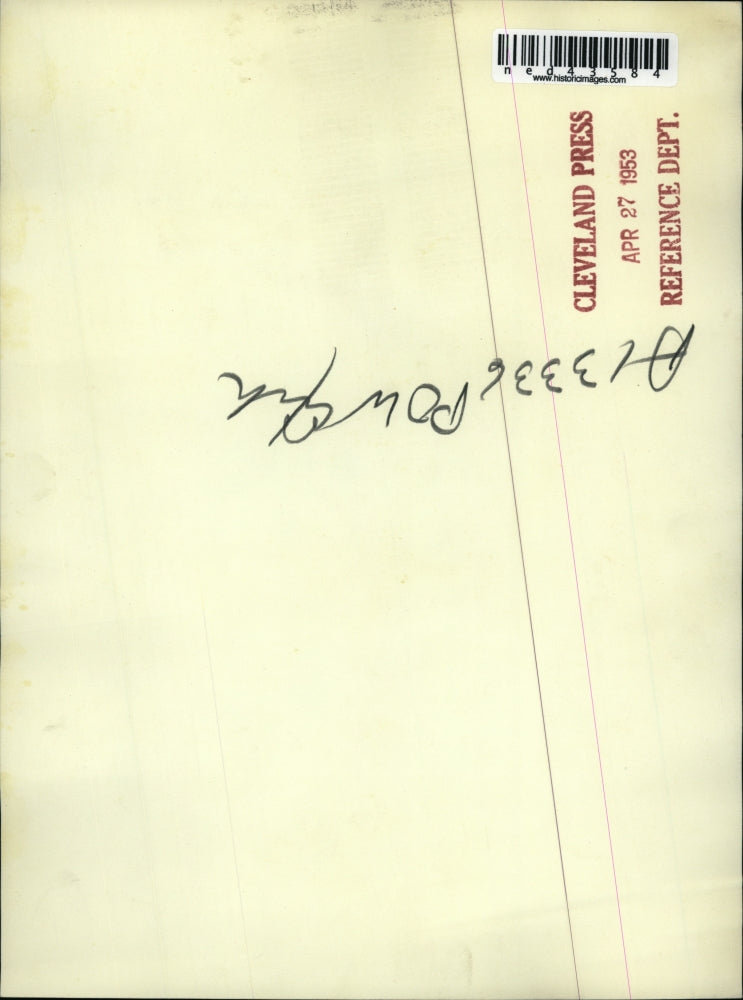 1953 Press Photo Pvt Alberto Baez-Pizarro, puerto rican marine.