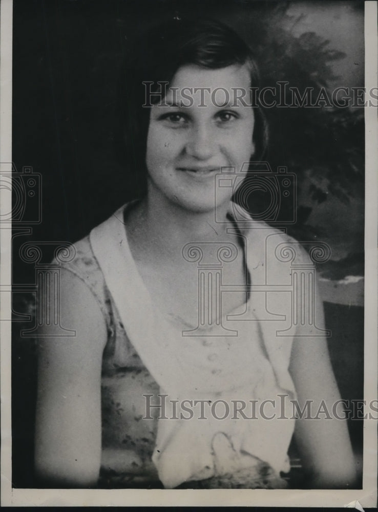 1934 Press Photo Helen Dexter Found Shot In The Heart And Run Over By Train