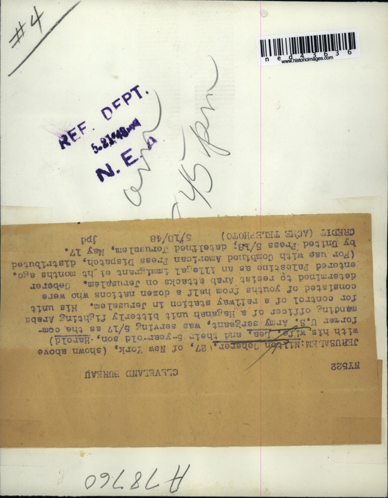 1948 Press Photo Milton Gerber With Wife Lea And Their 5 Year Old Son Harold