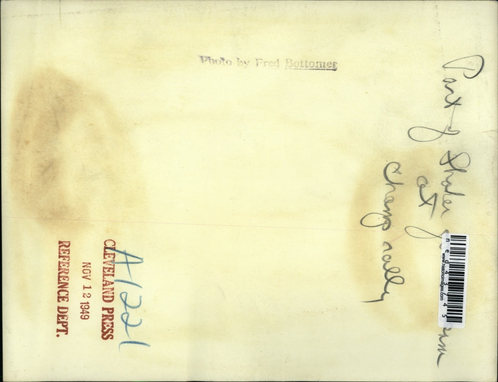 1949 Press Photo Part Of Shakers At Champion Rally