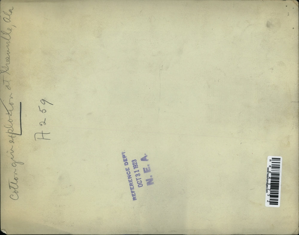 1923 Press Photo Cotton Gin At Greenville, Alabama - ned43752