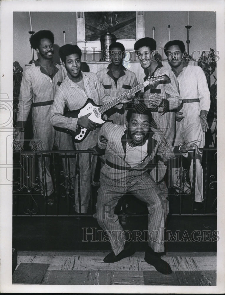 1970 Press Photo Feorge Randle, Gerald Wysinger, Jimmy Dodes, James Greathand,