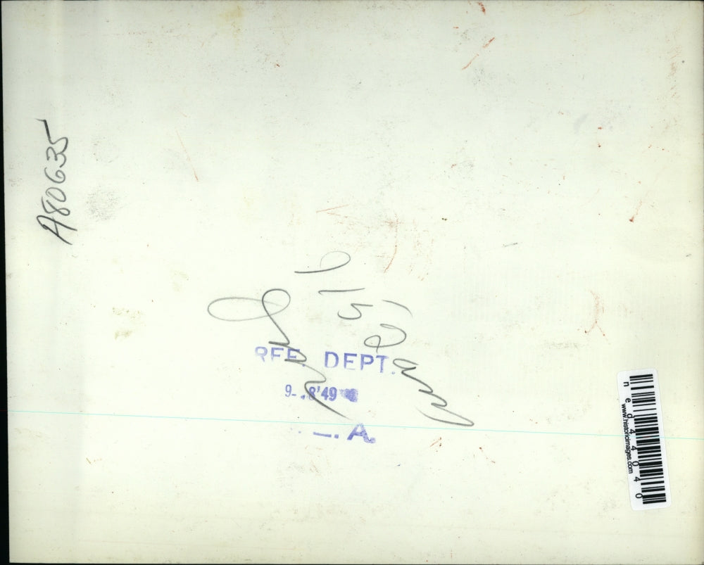 1949 Press Photo Detroit Ernest Gullum is looking for a temporary job to last 4