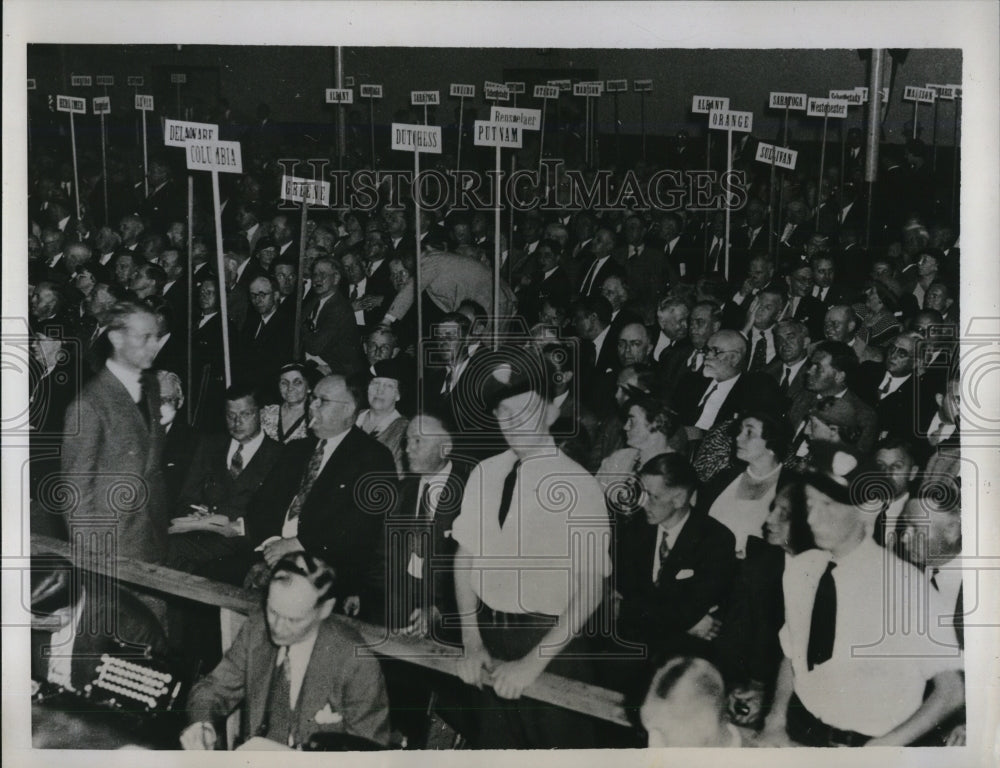 1934 Press Photo New York State Republican Convention Opens In Rochester