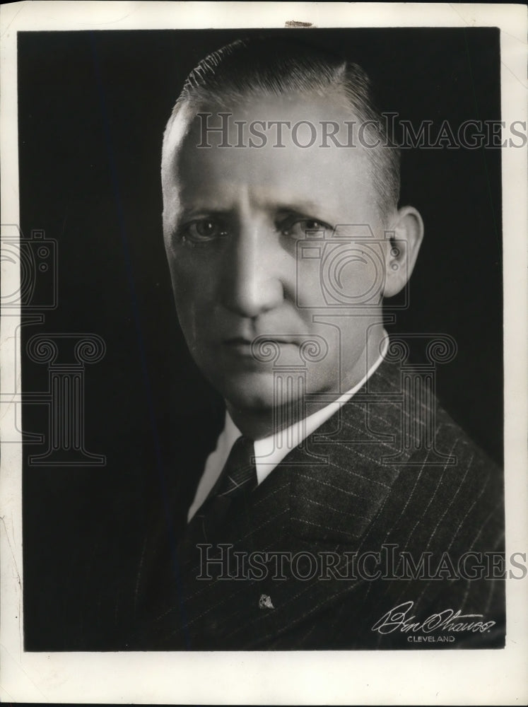 1936 Press Photo W.M. J. Kennedy Democrat Secretary of State Candidate- Historic Images