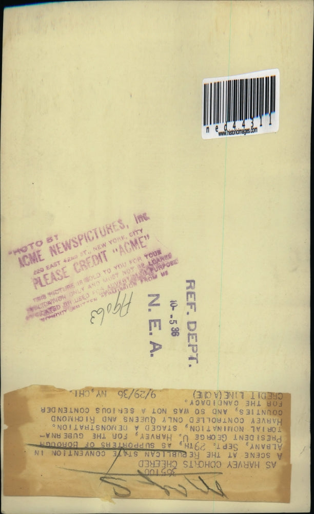 1936 Press Photo A scene at the Republican State Convention in Albany.