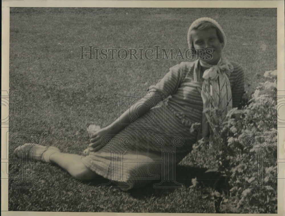 1933 Press Photo Winifred Shorleign Smith