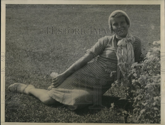 1933 Press Photo Winifred Shorleign Smith