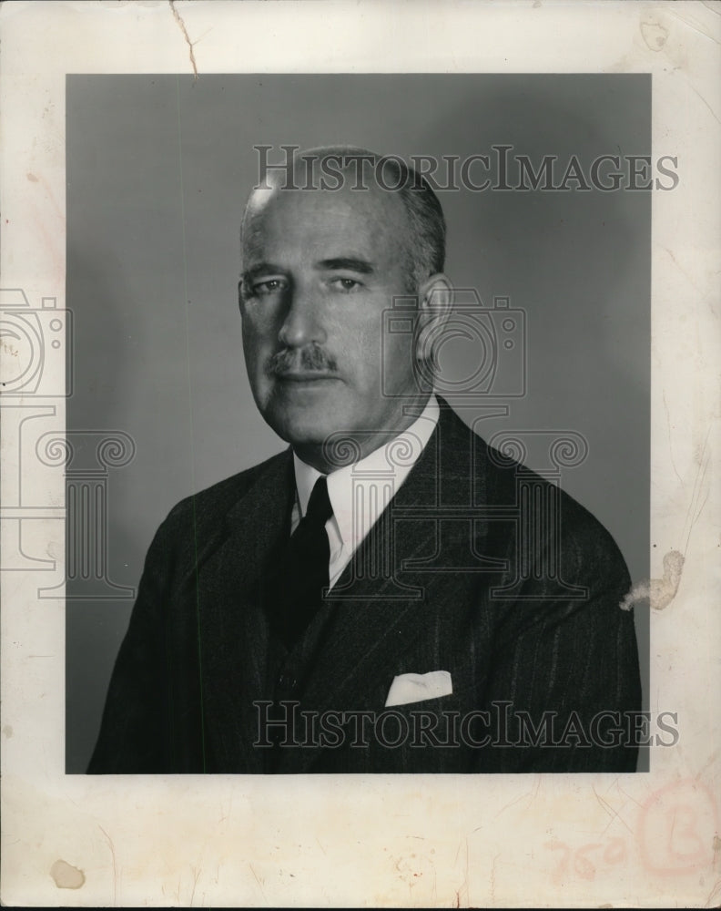 1949 Press Photo William M. Milliken, Director of Cleveland Museum of Art