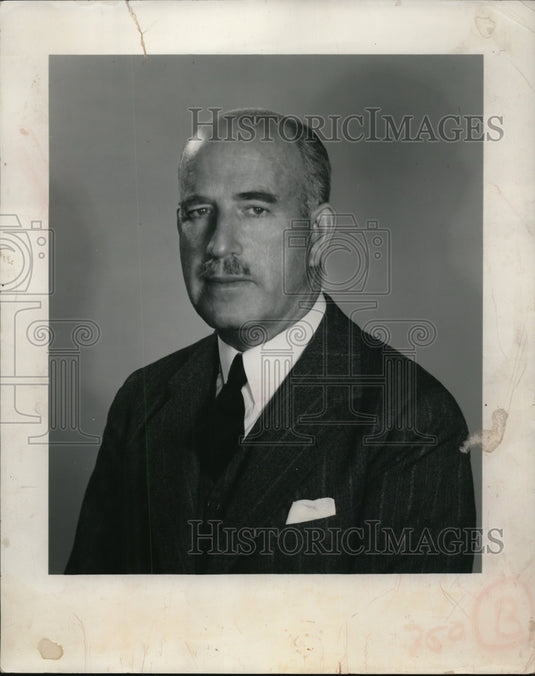 1949 Press Photo William M. Milliken, Director of Cleveland Museum of Art