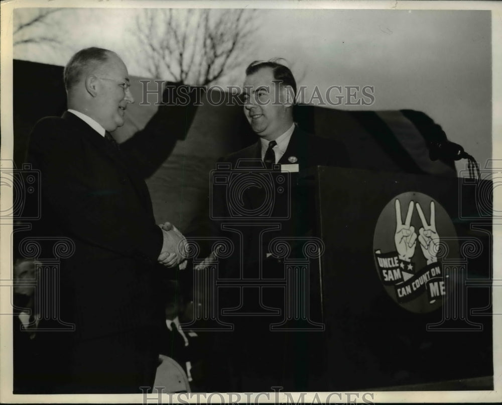 1942 Press Photo Bloomfield New Jersey DS Youngholm Westinhouse Albert