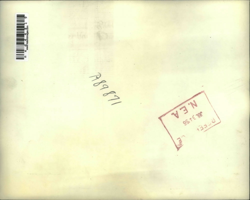 1956 Press Photo Immigration Bill Passing