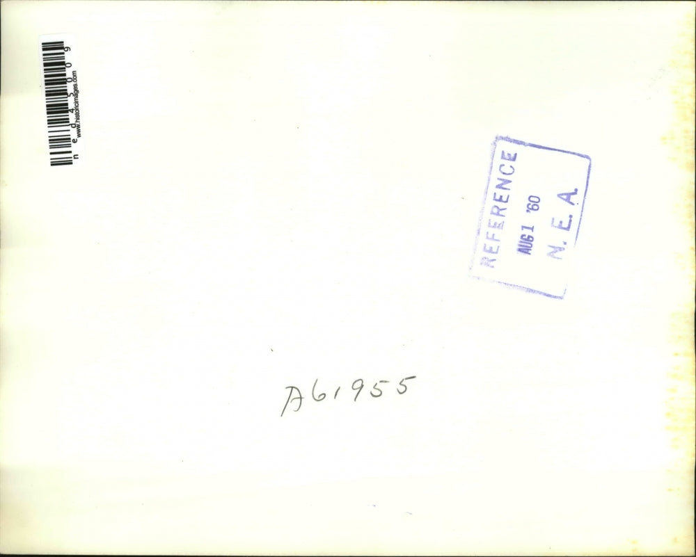 1960 Press Photo Al Barlick with his Daughter, Kathleen