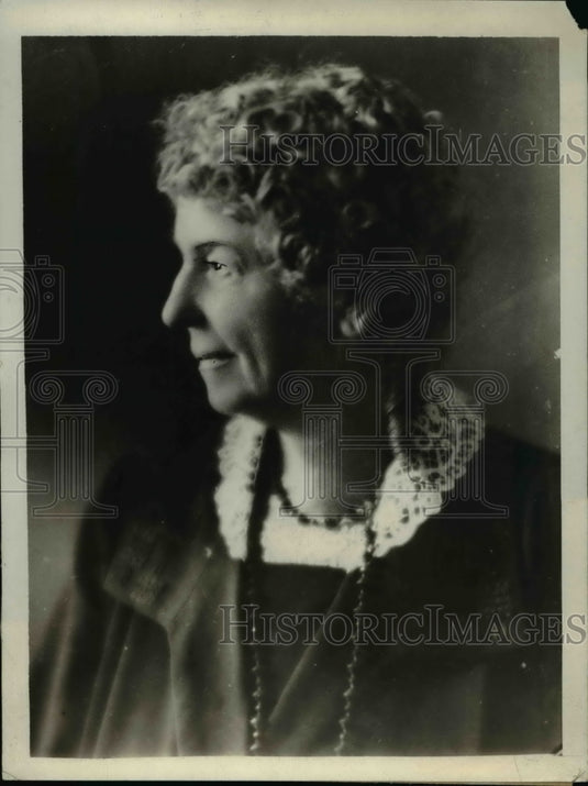 1930 Press Photo Ms. Marada F. Adams, America's Oldest Teacher- Historic Images