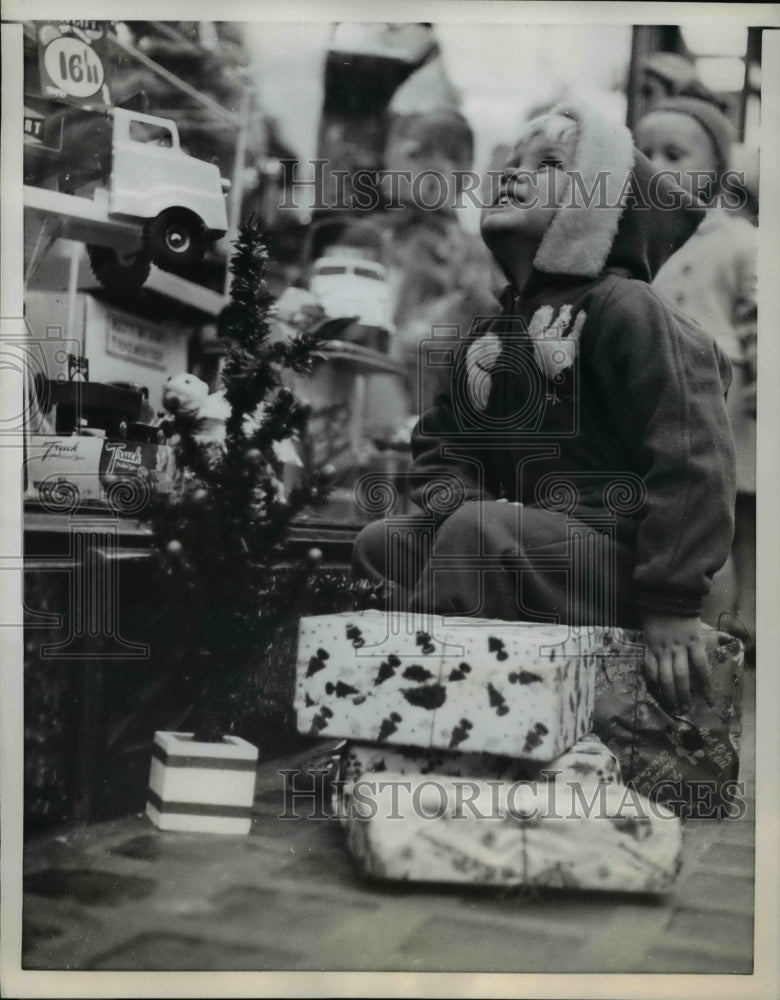 1959 Press Photo Roger Sayers' Wish to Santa