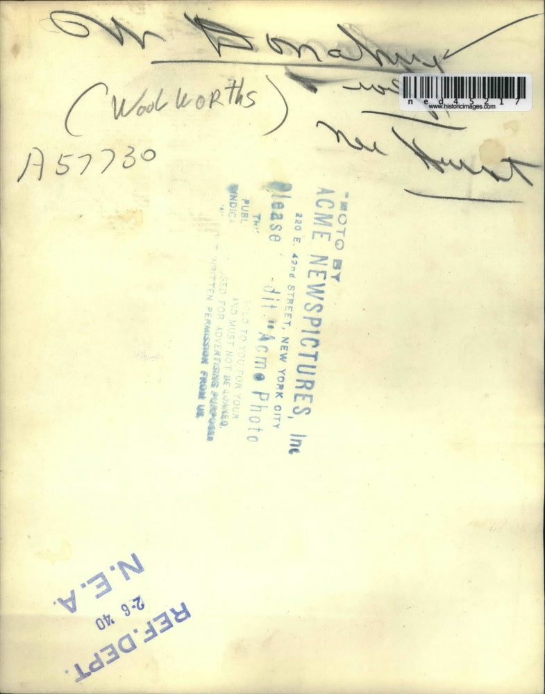 1940 Press Photo Mr. Donahue and his wife