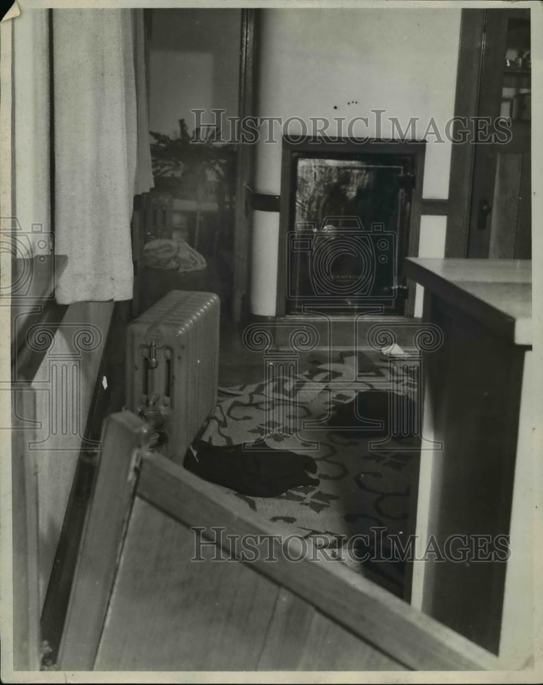 1932 Press Photo Office of Elliot Thomas after the fake kidnapping