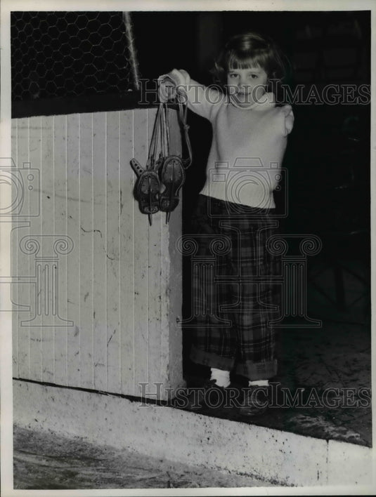 1954 Press Photo Peggy Terrell