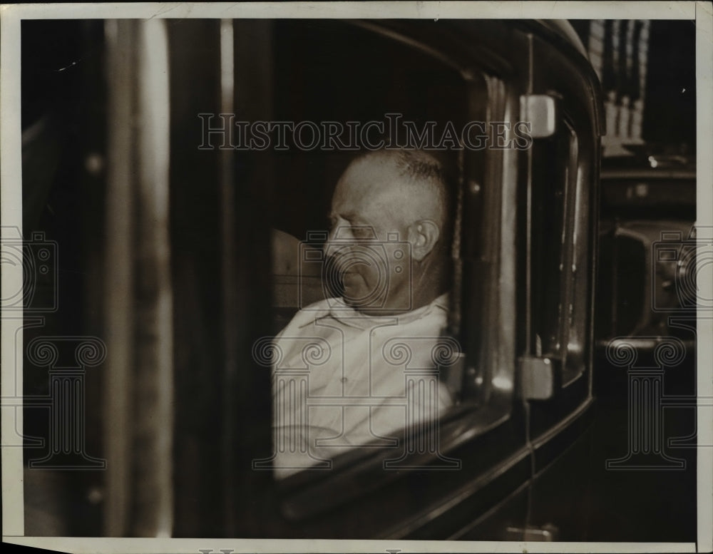 1934 Press Photo Harry Forrestier Arrested for Kidnapping Robert Connor