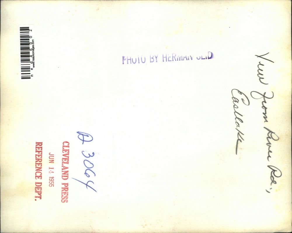 1955 Press Photo View form River Road, Eastlake