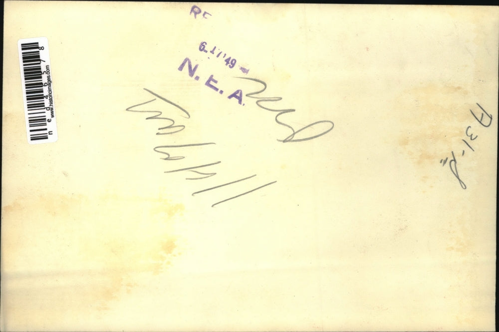 1949 Press Photo Chester Pa Sinclar flagship Sinco before breaking up of Fla