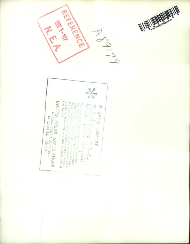 1957 Press Photo Disgusted Charles Spiser