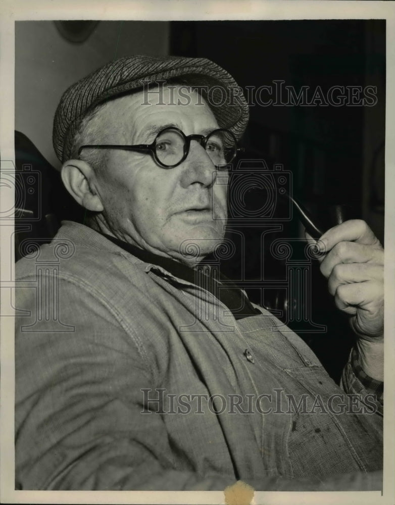 1939 Press Photo Myles Standish, ninth lineal descendant of his Puritan namesake