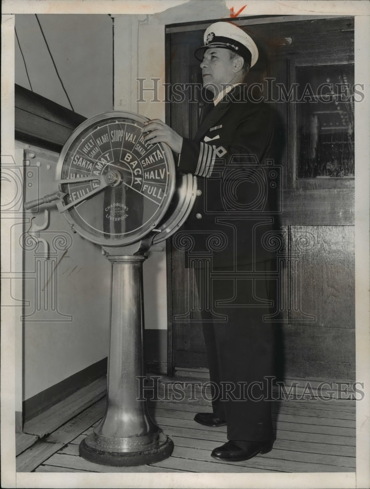 1946 Press Photo Capt Sigfried Ericson - ned47040