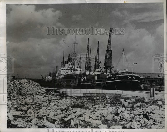 1947 Press Photo 3rd Anniversary of D-Day